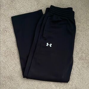 Under Armour Men’s Black Sweatpants-Large